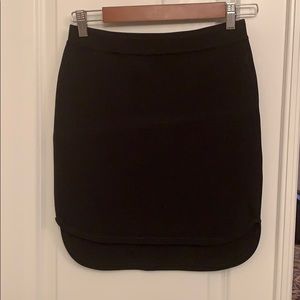 Parker black skirt NWOT
